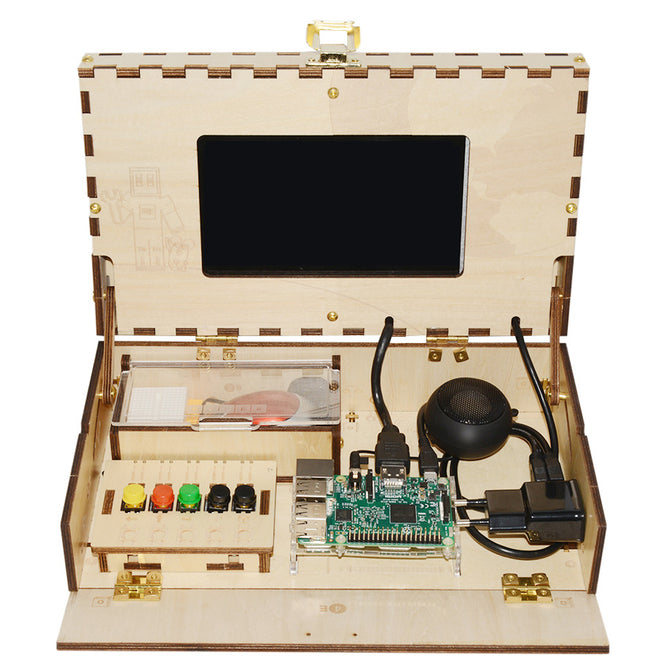TEQStone DIY Computer Kit for Kids STEM and Coding Training Toy