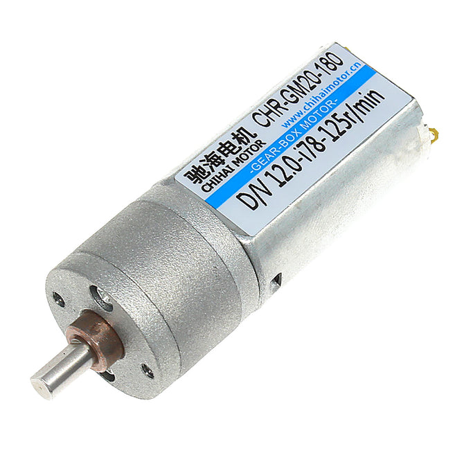 ChiHai Motor CHR-GM20-180 Permanent Magnet Micro DC Gear Motor 12V 6V