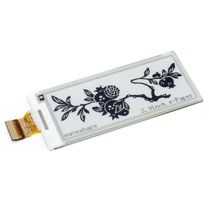 Waveshare 296 x 128, 2.9 inch E-Ink Raw Display Panel