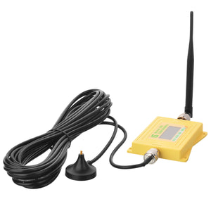 GSM980 2G 3G 4G Mobile Phone Signal Booster - Yellow (US Plugs)