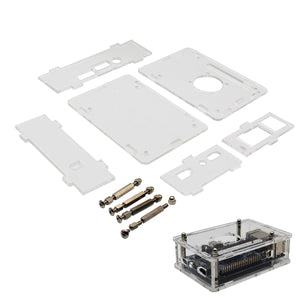 Geekworm Luxurious Acrylic Case for Orange Pi Plus 2E - Transparent
