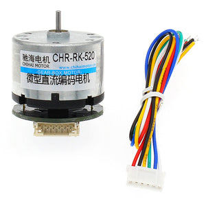 CHR-RK520 DC Magnetic Holzer Encoder Motor
