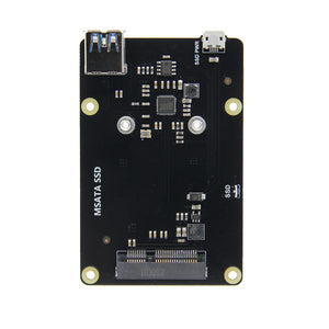 SupTronics X850 V3.0 mSATA SSD Storage Expansion Board for Raspberry Pi