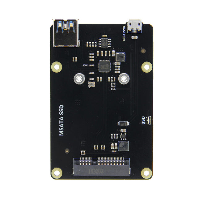 SupTronics X850 V3.0 mSATA SSD Storage Expansion Board for Raspberry Pi