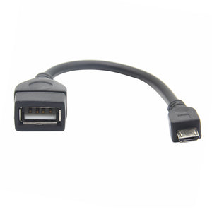 Geekworm Micro USB Male to USB2.0 OTG Cable for Raspberry Pi Zero W