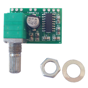 Mini 5V Digital Power Amplifier Board with Switch Potentiometer