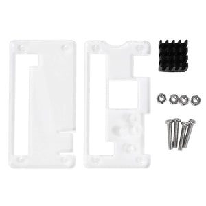 Raspberry Pi Zero W Enclosure Case with Heatsink - White