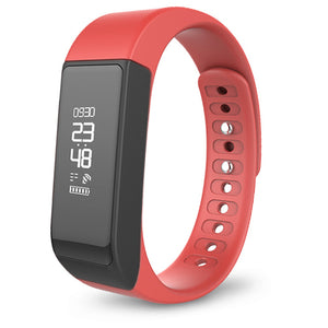 Original Iwown i5 Plus IP65 Waterproof Smart Bracelet - Red