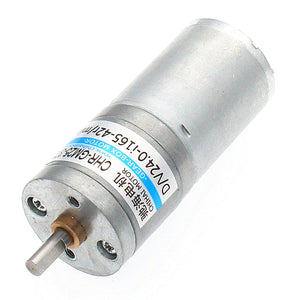 ChiHai Motor CHR-GM25-370 Permanent Magnet Micro DC Gear Motor 24V 12V