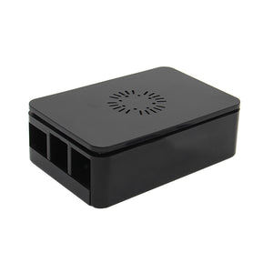Geekworm ABS Enclosure Case for Raspberry Pi Model 3B, 2B, B+ - Black