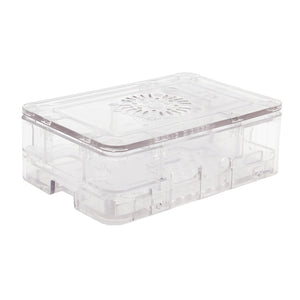 Geekworm Clear ABS Enclosure Case for Raspberry Pi Model 3B, 2B, B+
