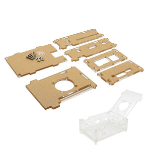 Geekworm Acrylic Case with Fan Hole for Orange Pi PC, PC2, PC Plus