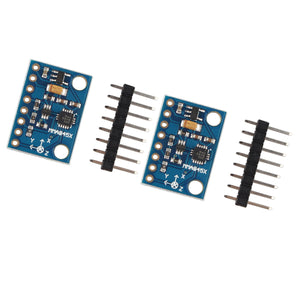 Hengjiaan 2Pcs MMA8452 3-Axial Triaxial Digital Accelerometer Module