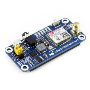 Waveshare GSM GPRS GNSS Bluetooth HAT for Raspberry Pi