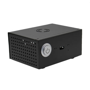 Geekworm Metal Case + Power Control Switch + Cooling Fan for Raspberry Pi X820 SSD & HDD Storage Board