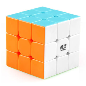 QiYi Warrior Speed Cube 3x3 Smooth Magic Cube Puzzles Toys - 57mm
