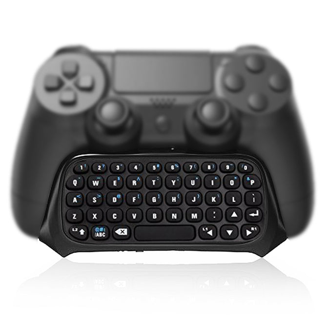 Kitbon Mini Bluetooth Wireless Keyboard Keypad Chatpad for PlayStation 4 PS4 Slim PS4 Pro Controller