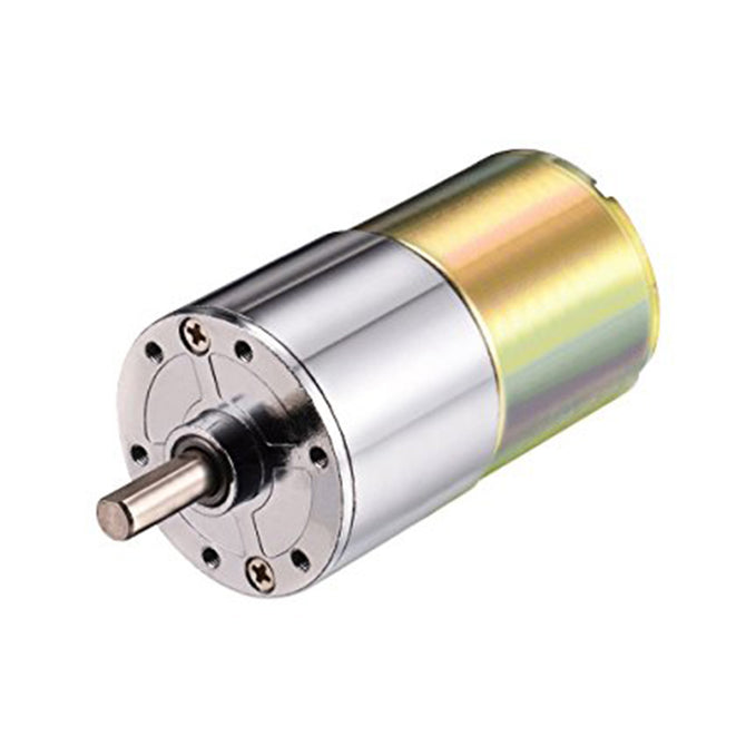 ZHAOYAO 37RG DC 12V 30RPM Micro Gear Box Motor, Speed Reduction Electric Gearbox with Centric Output Shaft