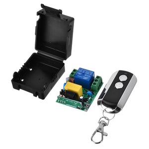 kj-93-433MHZ Mini 220V Single Switch Remote Control for Lamp, Garage Doors, Windows, Lifting Devices, Motor Control, Pumps