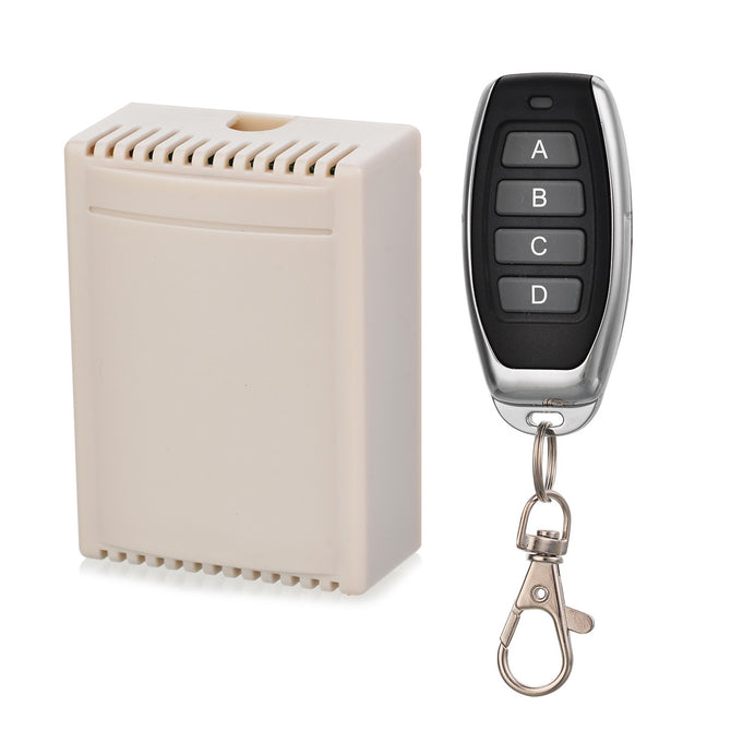 KJ-95-433MHZ DC12V 4-Way Remote Switch for Lighting. Garage Door, Lifting Device, Motor Control, Water Pump, Lifter