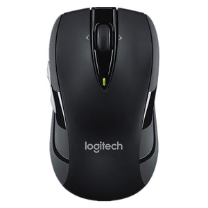 Logitech M545 Portable 1000 DPI 2.4Ghz USB Optical Wireless Mouse, Silent Gaming Mice for Computer Laptop Black