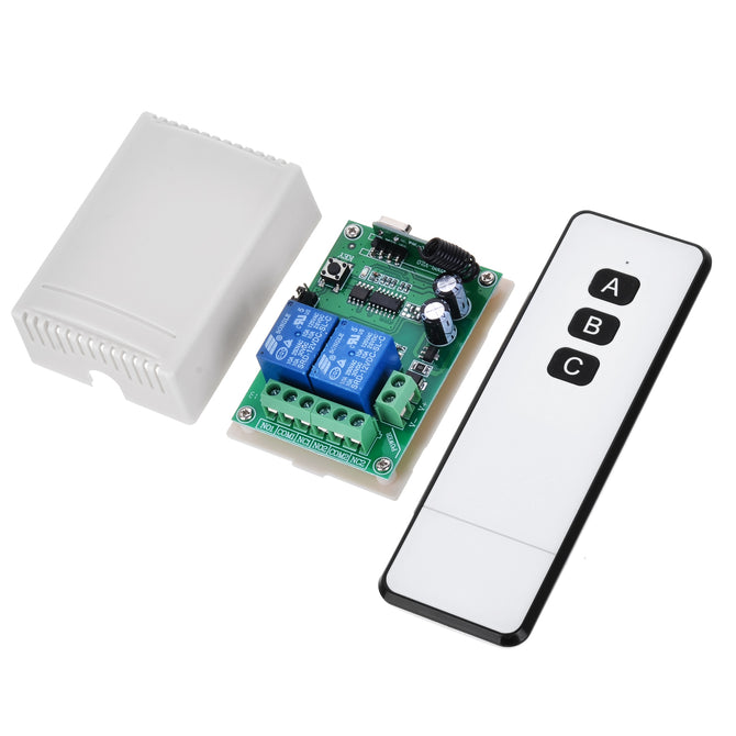 KJ-105-315MHZ 12V Mini Two-Way Wireless Remote Controller Switch for Motor, Electric Door, Lamp and Windows Control
