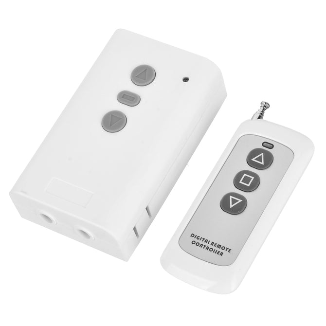 KJ-107-315MHZ 220V Mini 3-Key Remote Controller Switch for Curtain, Projection Control