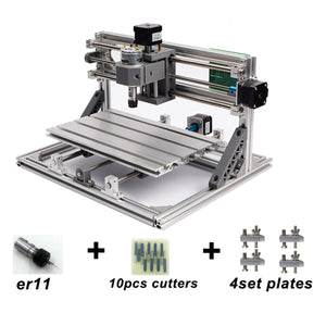 CNC3018 with ER11 DIY Mini CNC Engraving Machine Laser Engraving PCB PVC Milling Machine Wood Router Best Advanced Toys 3018 5500mw add ER11