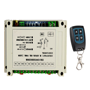 Four Road High-Power Wireless Receiver Controller Used For Electric Doors, Windows, Gate and Security Products