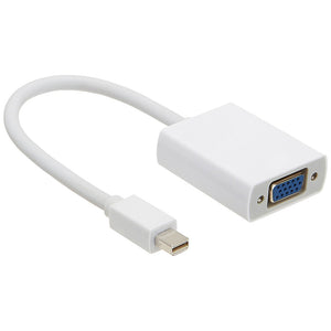 Kitbon Mini DisplayPort (Thunderbolt) DP Male to VGA Female 1080P Cable Converter Adapter