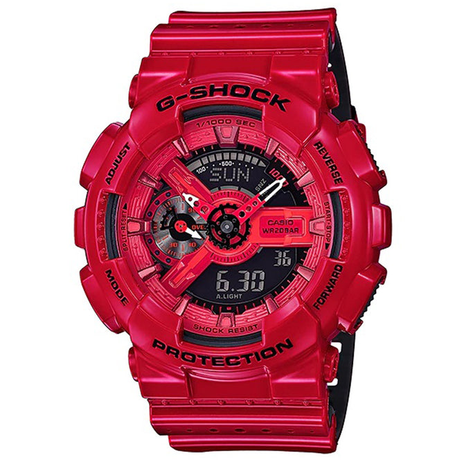 Casio G-Shock GA-110LPA-4A Sports Watch - Red