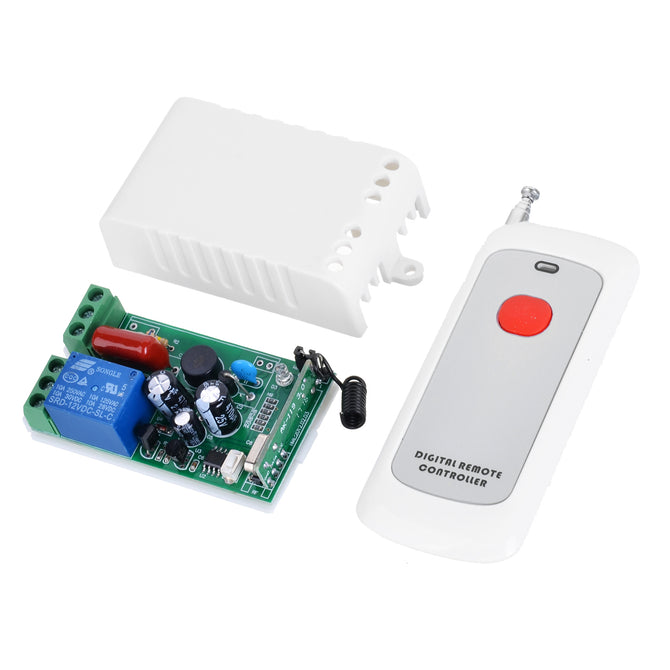KJ-117-315MHZ-AC220V Single-Way Electric Lock Remote Control Switch Power Switch Light Switch