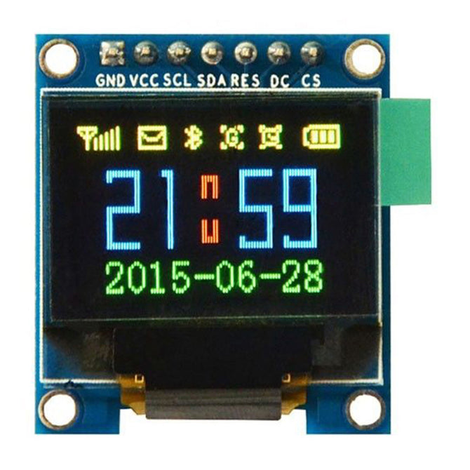 Produino 0.95" Inch SPI OLED Display Module w/ Full Color 65K Color SSD1331 7 Pin for Arduino