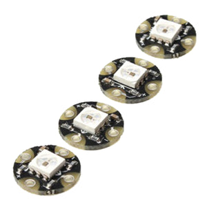 Produino Adafruit Flora RGB Smart NeoPixel V2/Smart NeoPixel RGB WS2812 Full 24-bit Color LED 5050 (4 PCS)