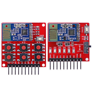 OPEN-SMART 2.4G Wireless Switch Remote Kit, 6-Channel Transmitter Receiver Module without Programming for DIY