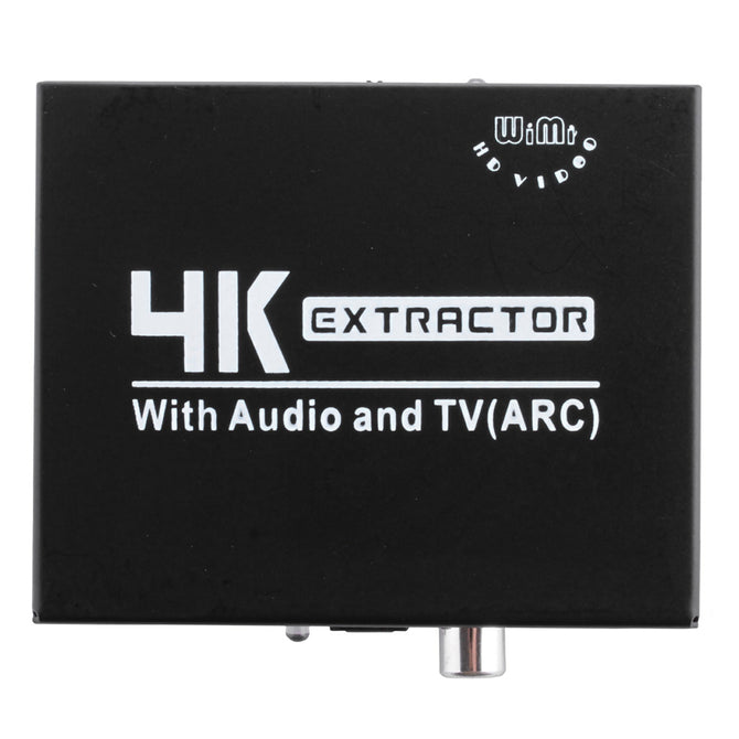 WIMI EC080 4K HDMI Audio Extractor, Full HD 1080P Video Splitter, Support Audio (5.1CH/2.1CH), TV (ARC)