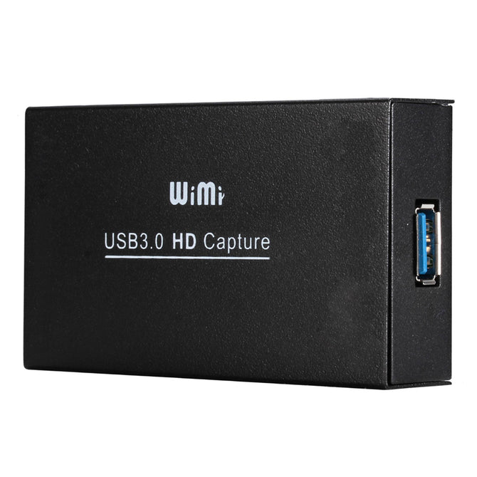 WIMI EC288 HDMI to USB3.0 Dongle, 1080P Drive-Free Video Capture Card Box for Windows Linux Os X System