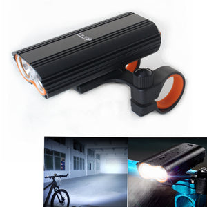 ZHISHUNJIA LR-Y2 1600lm 4-Mode LED Flashlight Headlamp, USB Rechargeable Bicycle Lamp