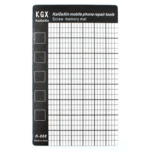 OJADE Mobile Phone Tablet PC Repairing Mat Pad, Magnetic Screw Work Sation