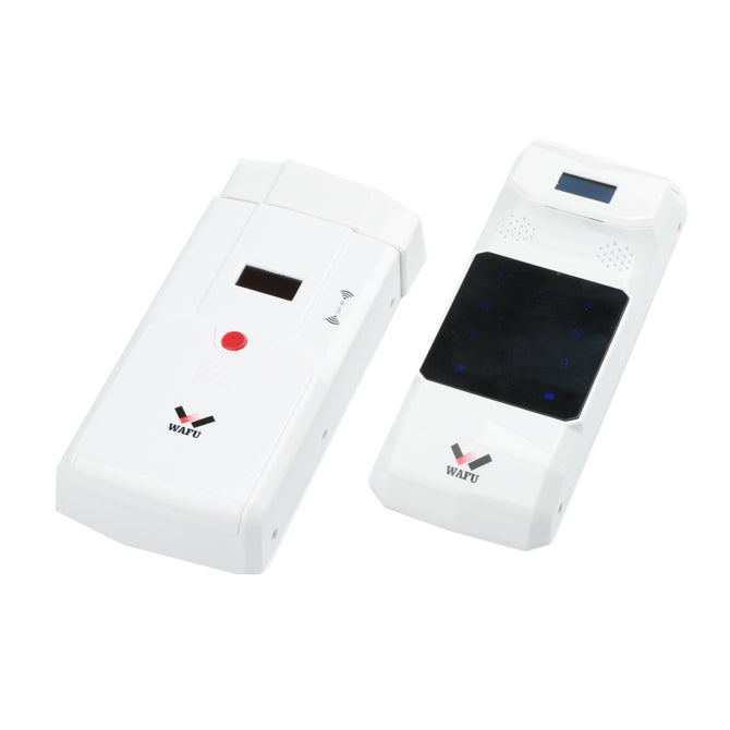 WAFU WF-011 Wireless Smart Invisible Fingerprint Remote Lock and Fingerprint Keypad - White