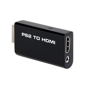 Dayspirit PS2 to HDMI Converter with 3.5mm Output for HDTV HDMI Monitor - Black