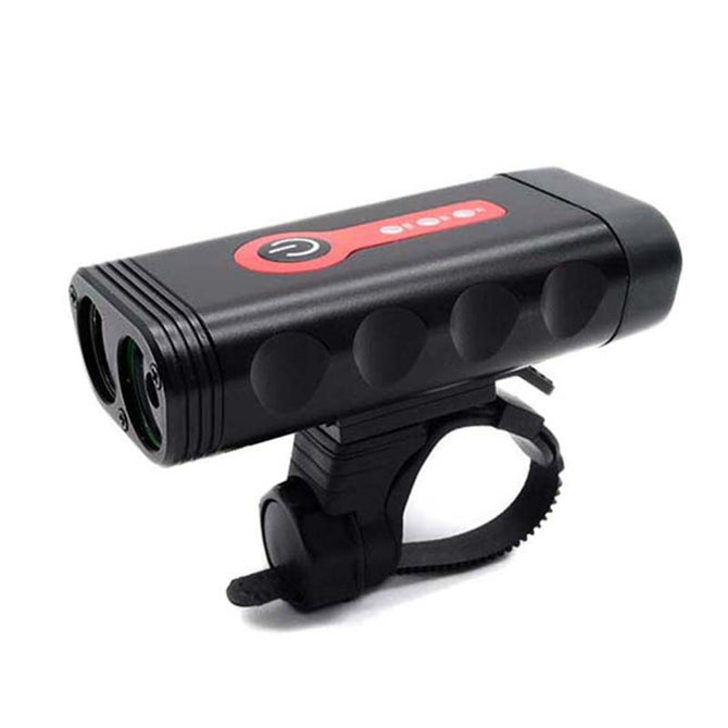 AIBBER TONE Bike Light 2-LED Bicycle Cycling Light USB Rechargeable Bike Front Light Headlight