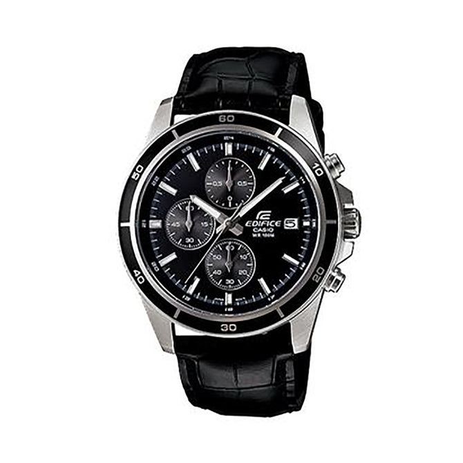 Casio Edifice EFR-526L-1AV Standard Chronogtaph Watch - Black