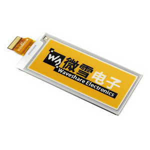 Waveshare 296x128 2.9 Inches E-Ink Raw Display, Yellow / Black / White Three-Color