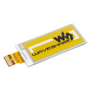 Waveshare 212x104 2.13inch E-Ink Raw Display, Yellow/Black/White three-color
