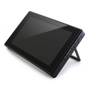 Geekworm 7 Inch 1027 x 600 HD Capacitive Touch Screen with Case for Raspberry Pi 3 Model B, 2B, B+ / Beaglebone Black / Banana