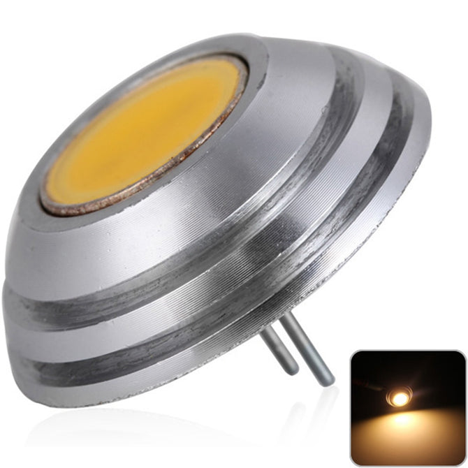 Sencart G4 COB 1SMD LED Bulb, Car Marine RV Camper Home Lamp Spot Light - Warm White / DC12V