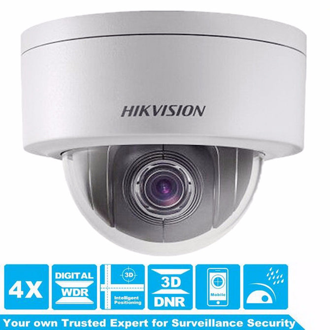 HIKVISION PTZ Dome CCTV Camera DS-2DE3304W-DE 3MP Network Mini PTZ IP Camera PoE 2.8-12mm 3D Positionable IP67 Pan Tilt Zoom