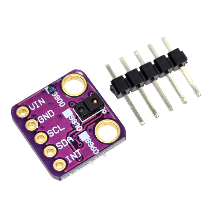 Produino GY-APDS9900-LLC APDS-9900 RGB and Gesture Sensor Module I2C Breakout for Arduino