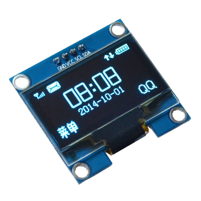 Produino 1.3" SSH1106 SPI I2C IIC 128X64 Blue OLED LCD LED Display Module Board 4 Pin for Arduino